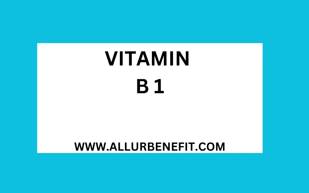 The Vital Role of Vitamin B1: Enhancing Your Health One Step at a Time