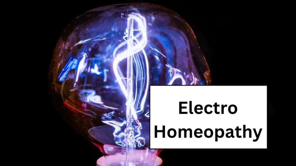 Electro Homeopathy